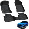 imageLASFIT Full Set Floor Mats for Subaru Outback 2026 All Weather TPE Custom Fit Floor Liners 1st amp 2nd Row amp Seat Back Mat amp Cargo Mat for Outback 2026Black4For Subaru Crosstrek  Impreza  20182023
