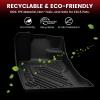 imageLASFIT Full Set Floor Mats for Subaru Outback 2026 All Weather TPE Custom Fit Floor Liners 1st amp 2nd Row amp Seat Back Mat amp Cargo Mat for Outback 2026Black4For Subaru Outback  2026