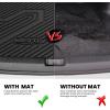 imageLASFIT Full Set Floor Mats for Subaru Outback 2026 All Weather TPE Custom Fit Floor Liners 1st amp 2nd Row amp Seat Back Mat amp Cargo Mat for Outback 2026Black4For Subaru Crosstrek  20132017  Cargo