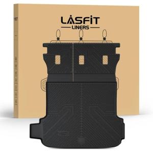 imageLASFIT Floor Mats for Subaru Forester 2026 2025 Only Hybrid All Weather TPE Custom Fit Floor Liners Easy Clean 1st amp 2nd Row Mats for Forester Hybrid 2025 2026 Car Accessories BlackFor Outback  2026  Cargo Mat