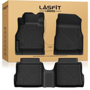 imageLASFIT Full Set Floor Mats for Subaru Outback 2026 All Weather TPE Custom Fit Floor Liners 1st amp 2nd Row amp Seat Back Mat amp Cargo Mat for Outback 2026Black1For Nissan Versa  20202025