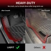 image:imageLASFIT Floor Mats amp Cargo Liner with Backrest Mat for Chevy Traverse 20242026 Only 8 Seats amp GMC Acadia 20242026 Only 8 Seats All Weather TPE Custom Fit Car Floor Liners Full Seat BlackFor Cadillac XT4