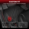 image:imageLASFIT Floor Mats amp Cargo Liner with Backrest Mat for Chevy Traverse 20242026 Only 8 Seats amp GMC Acadia 20242026 Only 8 Seats All Weather TPE Custom Fit Car Floor Liners Full Seat BlackFloor Mats for Chevy Malibu 20162025