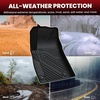 image:imageLASFIT Floor Mats amp Cargo Liner with Backrest Mat for Chevy Traverse 20242026 Only 8 Seats amp GMC Acadia 20242026 Only 8 Seats All Weather TPE Custom Fit Car Floor Liners Full Seat BlackFloor Mats for Chevy TraxBuick Encore 20142022