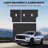 image:imageLASFIT Floor Mats amp Cargo Liner with Backrest Mat for Chevy Traverse 20242026 Only 8 Seats amp GMC Acadia 20242026 Only 8 Seats All Weather TPE Custom Fit Car Floor Liners Full Seat BlackCargo Liner for EquinoxTerrain 20252026