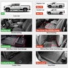 image:imageLASFIT Floor Mats amp Cargo Liner with Backrest Mat for Chevy Traverse 20242026 Only 8 Seats amp GMC Acadia 20242026 Only 8 Seats All Weather TPE Custom Fit Car Floor Liners Full Seat BlackCrew CabBucket With UnderSeat Storage Box