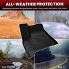 image:imageLASFIT Floor Mats amp Cargo Liner with Backrest Mat for Chevy Traverse 20242026 Only 8 Seats amp GMC Acadia 20242026 Only 8 Seats All Weather TPE Custom Fit Car Floor Liners Full Seat BlackFit for TraverseAcadiaEnclave 20242026