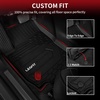 image:imageLASFIT Floor Mats amp Cargo Liner with Backrest Mat for Chevy Traverse 20242026 Only 8 Seats amp GMC Acadia 20242026 Only 8 Seats All Weather TPE Custom Fit Car Floor Liners Full Seat BlackFloor Mats for EquinoxTerrain 20182024