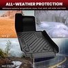 image:imageLASFIT Floor Mats for Chevy SilveradoGMC Sierra Extended Cab 1500 25002500HD 19992007 3500HD 200120072007 Fit Classic Body Only All Weather TPE Custom Fit Floor Mats for Cars 1st amp 2nd Row9 i4 20222025  Floor Mats Full Set