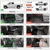 image:imageLASFIT Floor Mats for Chevy SilveradoGMC Sierra Extended Cab 1500 25002500HD 19992007 3500HD 200120072007 Fit Classic Body Only All Weather TPE Custom Fit Floor Mats for Cars 1st amp 2nd Row181500 2500 3500 Double CabBucket Seat 20142018