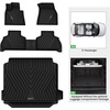 image:imageLASFIT Floor Mats for Chevy SilveradoGMC Sierra Extended Cab 1500 25002500HD 19992007 3500HD 200120072007 Fit Classic Body Only All Weather TPE Custom Fit Floor Mats for Cars 1st amp 2nd Row3 X5 20192025 2026  Full Set