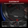 image:imageLASFIT Floor Mats for Chevy SilveradoGMC Sierra Extended Cab 1500 25002500HD 19992007 3500HD 200120072007 Fit Classic Body Only All Weather TPE Custom Fit Floor Mats for Cars 1st amp 2nd Row1 X2 20182023  X1 20162022  Floor Mats
