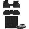 image:imageLASFIT Floor Mats for Chevy SilveradoGMC Sierra Extended Cab 1500 25002500HD 19992007 3500HD 200120072007 Fit Classic Body Only All Weather TPE Custom Fit Floor Mats for Cars 1st amp 2nd Row6 IX 20222026  Full Set