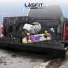 image:imageLASFIT Truck Tailgate Mat 20192026 for Chevrolet Chevy Silverado 1500 Only MultiFlex Tailgate amp GMC Sierra 1500 Only Fit Multipro Tailgate All Weather TPE Mat Not Fit Dropin Liners1 For F1501526Tailgate Mat Wo Work Surface