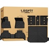 image:imageLASFIT Floor Mats for Chevy SilveradoGMC Sierra Extended Cab 1500 25002500HD 19992007 3500HD 200120072007 Fit Classic Body Only All Weather TPE Custom Fit Floor Mats for Cars 1st amp 2nd Row3 X5 20192025 2026  Full Set with Backrest Mats