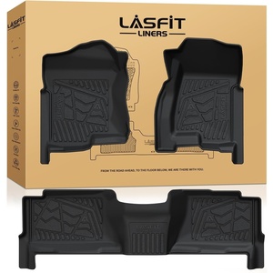 image:imageLASFIT Floor Mats amp Cargo Liner with Backrest Mat for Chevy Traverse 20242026 Only 8 Seats amp GMC Acadia 20242026 Only 8 Seats All Weather TPE Custom Fit Car Floor Liners Full Seat BlackMats for 15002500HD3500HD Crew Cab 19992007