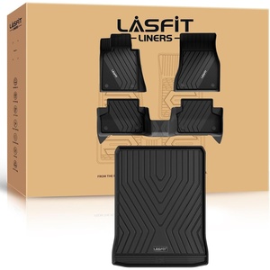 image:imageLASFIT Floor Mats for Chevy SilveradoGMC Sierra Extended Cab 1500 25002500HD 19992007 3500HD 200120072007 Fit Classic Body Only All Weather TPE Custom Fit Floor Mats for Cars 1st amp 2nd Row8 5 Series 20172023  Full Set