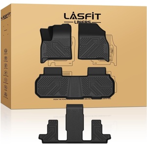 image:imageLASFIT Floor Mats for Chevy SilveradoGMC Sierra Extended Cab 1500 25002500HD 19992007 3500HD 200120072007 Fit Classic Body Only All Weather TPE Custom Fit Floor Mats for Cars 1st amp 2nd Row27For Chevrolet Traverse 20242026 7 Seats