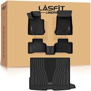 image:imageLASFIT Floor Mats for Chevy SilveradoGMC Sierra Extended Cab 1500 25002500HD 19992007 3500HD 200120072007 Fit Classic Body Only All Weather TPE Custom Fit Floor Mats for Cars 1st amp 2nd Row14For Benz GLC20162022Full Set