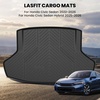 image:imageLASFIT Rear Seat Back Protector for Honda CRV 20122016 All Weather TPE Pet Friendly Custom Fit CRV Second Row Back Seat Cover Backseat Mat Liner Accessories Black1For Honda Civic  20222026  Trunk Mat