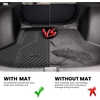 image:imageLASFIT Rear Seat Back Protector for Honda CRV 20122016 All Weather TPE Pet Friendly Custom Fit CRV Second Row Back Seat Cover Backseat Mat Liner Accessories Black1For Honda Civic  20222026  Trunk Mat