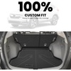 image:imageLASFIT Rear Seat Back Protector for Honda CRV 20122016 All Weather TPE Pet Friendly Custom Fit CRV Second Row Back Seat Cover Backseat Mat Liner Accessories Black2For Honda CRV  20122016  Cargo Mat with Backrest Mat