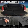 image:imageLASFIT Rear Seat Back Protector for Honda CRV 20122016 All Weather TPE Pet Friendly Custom Fit CRV Second Row Back Seat Cover Backseat Mat Liner Accessories Black8For Honda Ridgeline  20172019  Tailgate Mat