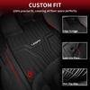 image:imageLASFIT Rear Seat Back Protector for Honda CRV 20122016 All Weather TPE Pet Friendly Custom Fit CRV Second Row Back Seat Cover Backseat Mat Liner Accessories Black4For Honda Odyssey  20182026  Combo Set