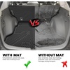 image:imageLASFIT Rear Seat Back Protector for Honda CRV 20122016 All Weather TPE Pet Friendly Custom Fit CRV Second Row Back Seat Cover Backseat Mat Liner Accessories Black2For Honda CRV  20122016  Cargo Mat with Backrest Mat