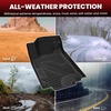 image:imageLASFIT Rear Seat Back Protector for Honda CRV 20122016 All Weather TPE Pet Friendly Custom Fit CRV Second Row Back Seat Cover Backseat Mat Liner Accessories Black2For Honda CRV  20122016  1st  2nd Row
