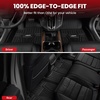 image:imageLASFIT Rear Seat Back Protector for Honda CRV 20122016 All Weather TPE Pet Friendly Custom Fit CRV Second Row Back Seat Cover Backseat Mat Liner Accessories Black2For Honda CRV  20172022  Full Set Cargo Mat in Upper Position