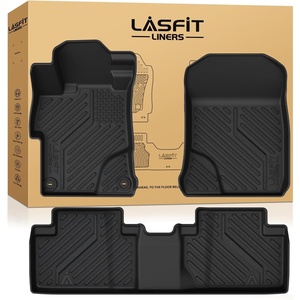 image:imageLASFIT Rear Seat Back Protector for Honda CRV 20122016 All Weather TPE Pet Friendly Custom Fit CRV Second Row Back Seat Cover Backseat Mat Liner Accessories Black1For Honda Civic Sedan  20122015  1st  2nd Row