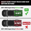 image:imageLASFIT Bed Mat 8 for Ford F250 F350 F450 20172026 Super Duty 96 Truck Bed Liner All Weather TPE Car Bed Mat for F250 F350 F450 1PC Black