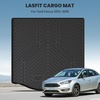 image:imageLASFIT Cargo Mat for Ford Expedition 8 Seats Standard 20212024Not Fit 7 Seats Max Backrest Liner Custom Fit All Weather Protector Split Design Easy Installation Trunk with Seatback Mat4 pcs Black131218Focus Sedan Gas No SubwooferCargo