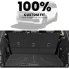 image:imageLASFIT Cargo Mat for Ford Expedition 8 Seats Standard 20212024Not Fit 7 Seats Max Backrest Liner Custom Fit All Weather Protector Split Design Easy Installation Trunk with Seatback Mat4 pcs Black112526Expedition Navigator StandardCargoSeatback