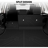 image:imageLASFIT Cargo Mat for Ford Expedition 8 Seats Standard 20212024Not Fit 7 Seats Max Backrest Liner Custom Fit All Weather Protector Split Design Easy Installation Trunk with Seatback Mat4 pcs Black32026Rav4 HybridCargoBackrest Mats