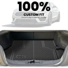 image:imageLASFIT Cargo Mat for Ford Expedition 8 Seats Standard 20212024Not Fit 7 Seats Max Backrest Liner Custom Fit All Weather Protector Split Design Easy Installation Trunk with Seatback Mat4 pcs Black121523  Mustang  Cargo