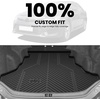 image:imageLASFIT Cargo Mat for Ford Expedition 8 Seats Standard 20212024Not Fit 7 Seats Max Backrest Liner Custom Fit All Weather Protector Split Design Easy Installation Trunk with Seatback Mat4 pcs Black220152017Camry GasCargo Mat