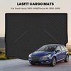 image:imageLASFIT Cargo Mat for Ford Expedition 8 Seats Standard 20212024Not Fit 7 Seats Max Backrest Liner Custom Fit All Weather Protector Split Design Easy Installation Trunk with Seatback Mat4 pcs Black131218Focus Hatchback Gas No SubwooferCargo