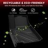 image:imageLASFIT Floor Mats for Jeep Grand Cherokee WL 20222025 2026 5Seat Include 4xe NOT for L All Weather TPE Custom Fit Car Mats Floor Liners Cargo Liner Cargo Mat BlackGrand Cherokee 20222026 Floor Mats
