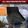 image:imageLASFIT Floor Mats for Jeep Grand Cherokee WL 20222025 2026 5Seat Include 4xe NOT for L All Weather TPE Custom Fit Car Mats Floor Liners Cargo Liner Cargo Mat BlackGrand Cherokee L 6 Seats 20212026 Floor Mats