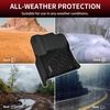 image:imageLASFIT Floor Mats for Jeep Wrangler Unlimited 4XE 20212025 4 Door Without Subwoofer Plugin Hybrid EVGas PHEV All Weather Car Mats Floor Liners Cargo Liner Seatback Cargo Mat BlackGrand Cherokee 1621
