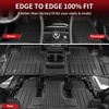 image:imageLASFIT Floor Mats for Jeep Wrangler Unlimited 4XE 20212025 4 Door Without Subwoofer Plugin Hybrid EVGas PHEV All Weather Car Mats Floor Liners Cargo Liner Seatback Cargo Mat BlackGrand Cherokee L 6 Seats 2126