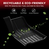 image:imageLASFIT Floor Mats for Jeep Wrangler Unlimited 4XE 20212025 4 Door Without Subwoofer Plugin Hybrid EVGas PHEV All Weather Car Mats Floor Liners Cargo Liner Seatback Cargo Mat BlackGrand Cherokee L 7 Seats 2126