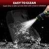 image:imageLASFIT Floor Mats for Jeep Wrangler Unlimited 4XE 20212025 4 Door Without Subwoofer Plugin Hybrid EVGas PHEV All Weather Car Mats Floor Liners Cargo Liner Seatback Cargo Mat BlackCompass 1726