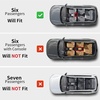 image:imageLASFIT Floor Mats for Jeep Wrangler Unlimited 4XE 20212025 4 Door Without Subwoofer Plugin Hybrid EVGas PHEV All Weather Car Mats Floor Liners Cargo Liner Seatback Cargo Mat BlackGrand Cherokee L 6 Seats 2126