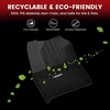 image:imageLASFIT Floor Mats for Jeep Wrangler Unlimited 4XE 20212025 4 Door Without Subwoofer Plugin Hybrid EVGas PHEV All Weather Car Mats Floor Liners Cargo Liner Seatback Cargo Mat BlackGrand Wagoneer 7 Seats 2225
