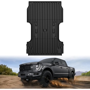 image:imageLASFIT Bed Mat 8 for Ford F250 F350 F450 20172026 Super Duty 96 Truck Bed Liner All Weather TPE Car Bed Mat for F250 F350 F450 1PC Black