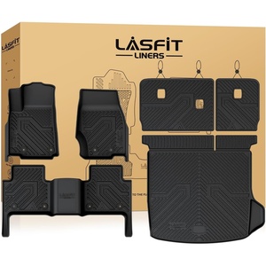 image:imageLASFIT Floor Mats for Jeep Grand Cherokee WL 20222025 2026 5Seat Include 4xe NOT for L All Weather TPE Custom Fit Car Mats Floor Liners Cargo Liner Cargo Mat BlackGrand Cherokee 20222026 Floor Mats