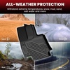 image:imageLASFIT Front Floor Mats 20192026 for Chevrolet SilveradoGMC Sierra 1500 20202026 SilveradoSierra 2500HD 3500HD Only Regular CabBench Seat All Weather TPE Custom Floor Liners 1st Row Only420222026Lexus NX350hFull Seats